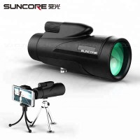 suncore mobile phone monocular telescope 12x50/40x60 dual focus waterproof with clip