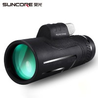 suncore mobile phone monocular telescope 16x50 dual focus waterproof with clip