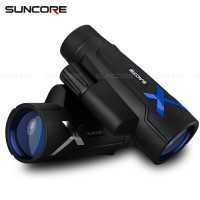 suncore mobile phone monocular telescope 12x50 dual focus waterproof with clip